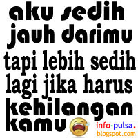 PP / DP BBM : Aku sedih jauh darimu