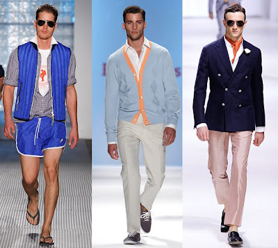 Men's shorts trends for spring and summer 2011