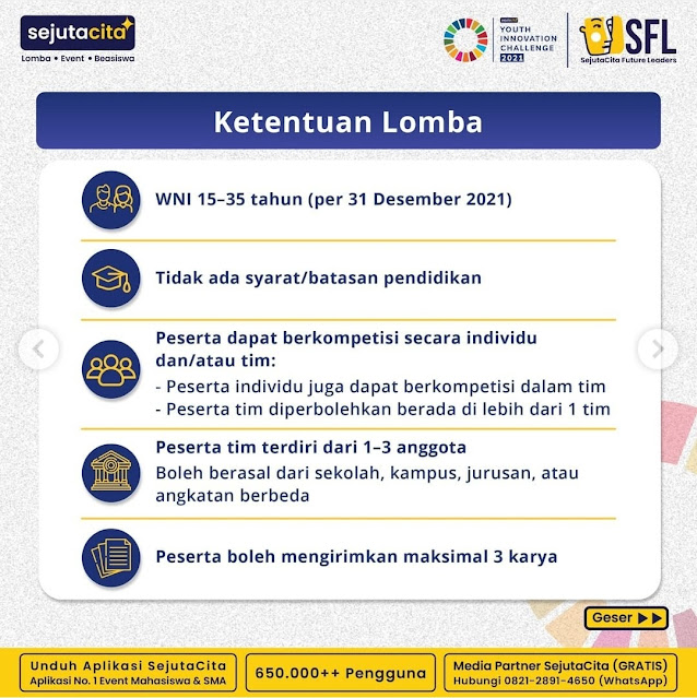 SIAP BERKONTRIBUSI DENGAN ESAIMU UNTUK DAPATKAN TOTAL HADIAH SENILAI 16 JUTA RUPIAH?