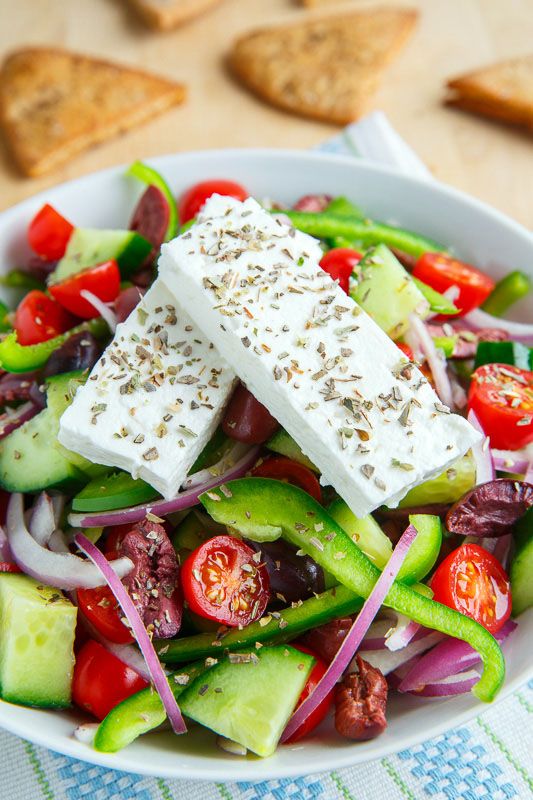 Greek Salad (Horiatiki Salata)