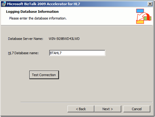 Screen 5 HL7