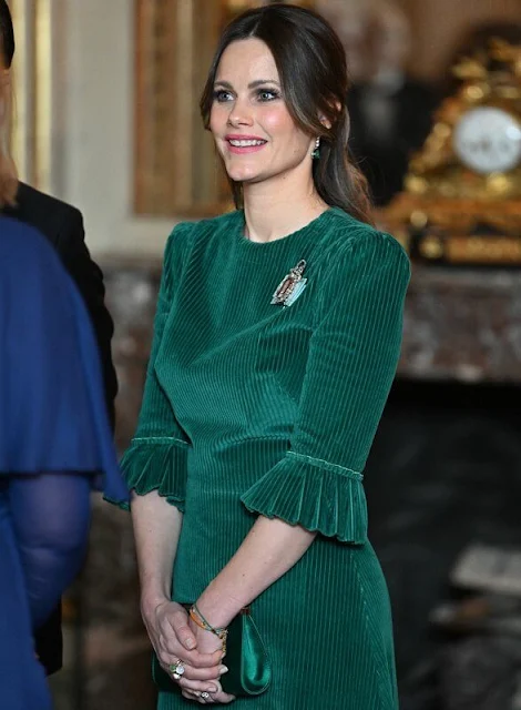 Crown Princess Victoria in By Malina. Princess Sofia in The Vampire's Wife. Queen Silvia in Camilla Thulin