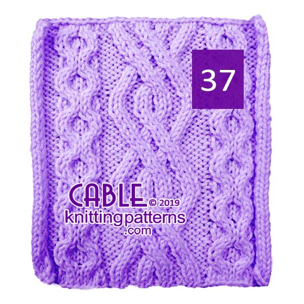 Cable Knitting Pattern 37