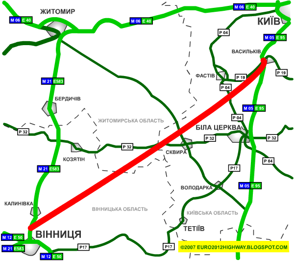 New Kyiv-Vinnytsya Highway