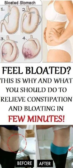 Feel Bloated? This is Why and What You Should Do to Relieve Constipation and Bloating in Few Minutes