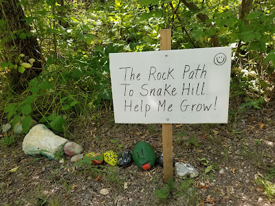 Rock Path rock art Saskatchewan.
