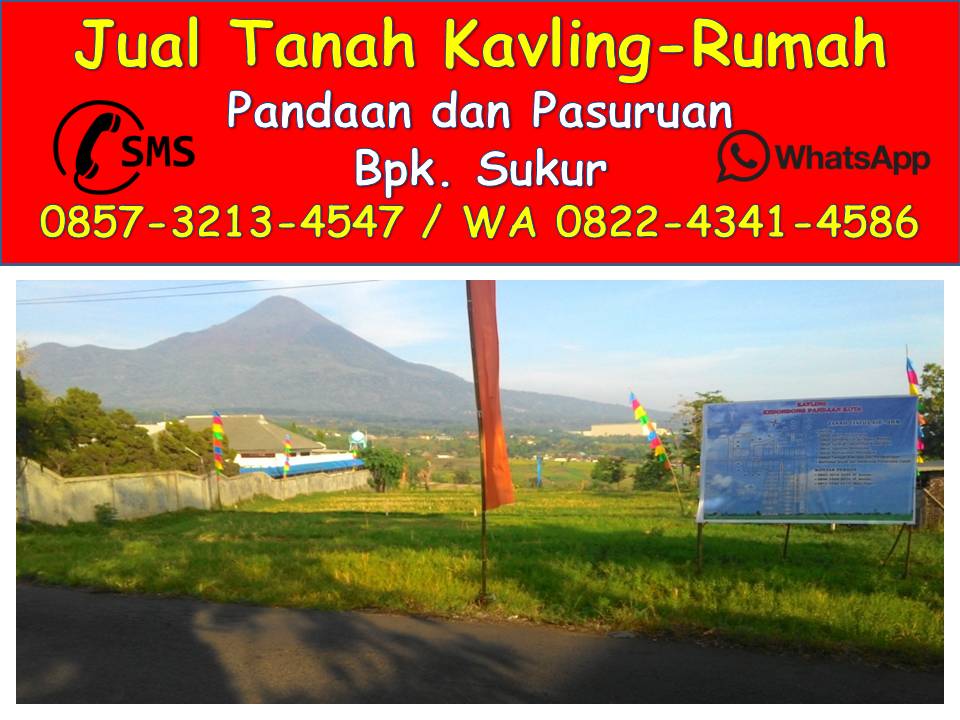 0857-3213-4547 Jual Rumah dan Tanah Pandaan Pasuruan Jawa 