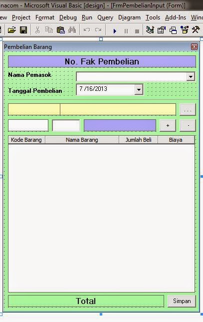 Source Code Program Penjualan Pada Toko Komputer  Contoh 