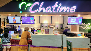 Gerai Chatime di Queen City Mall Semarang