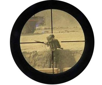 sniper scope crosshair