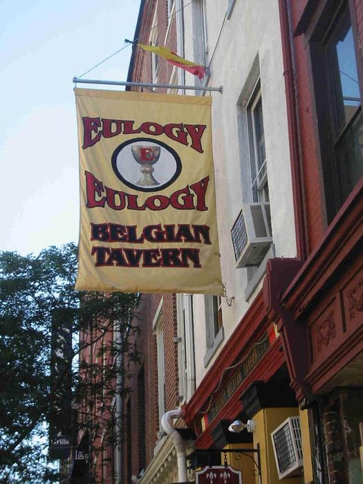 Eulogy Belgian Tavern 136 Chestnut Street Philadelphia, PA 19106
