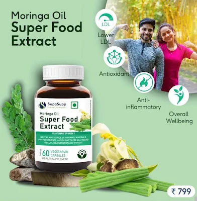 Moringa Oil Capsules Vegetarian Capsules