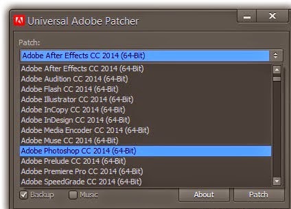 Universal Adobe - activar cualquier producto adobe CC (2014)