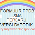 Download Formulir PPDB SMA Tahun 2019/2020 Terbaru Versi Dapodik