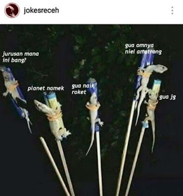 5 Meme 'Cicak Bisa Ngomong' Ini Kocaknya Ngeselin Abis