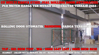 GAMBAR, ROLLING DOOR AUTOMATIC, TERBARU, 2025