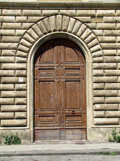 Doorway, front door, Scali Saffi, Livorno