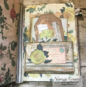 Nigezza Creates My First Junk Journal: Final Part Taking Out A Signature & Finishing Off