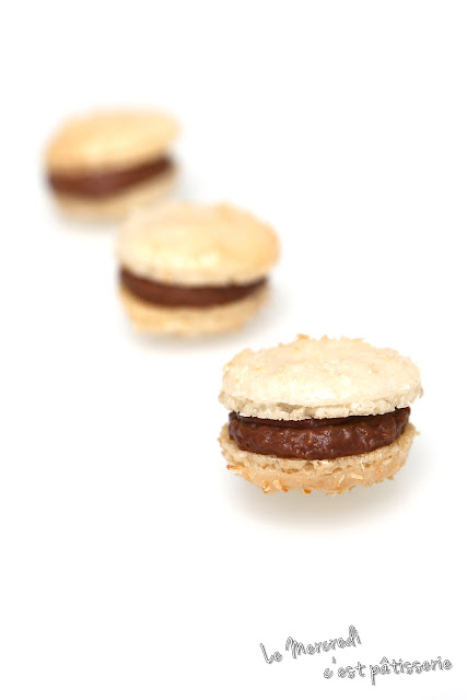 Macarons Bounty de Christophe Michalak