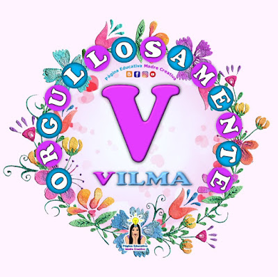 Nombre Vilma - Carteles para mujeres - Día de la mujer