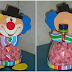 Idea to make something from bottle for kids : clown candy box