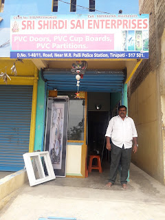 Sri  Shirdi sai Enterprises  pvc door supplier Tirupati