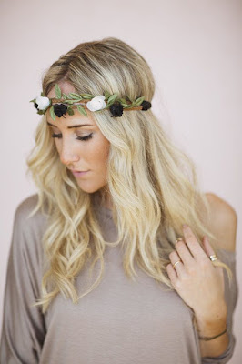 Spring Hairstyle Ideas flowers in hair