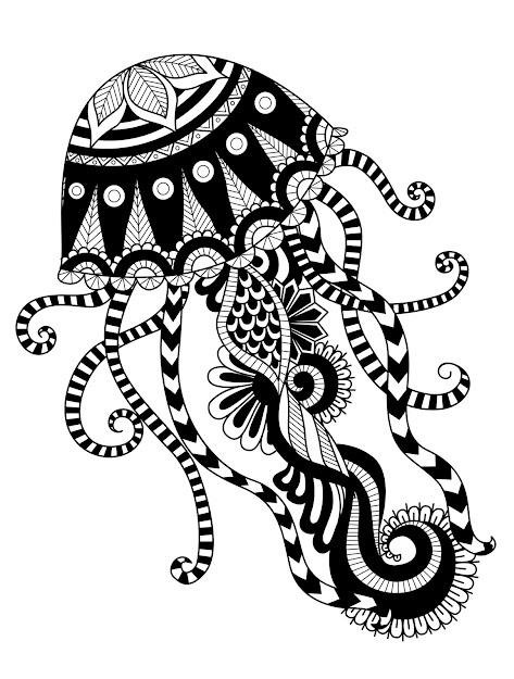 Colouring Pages Adults Animals   Free Printable Insect Animal Adult  Coloring Pages Page  Of