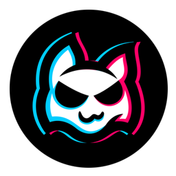 mentahan logo esport kucing