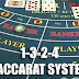 Baccarat System strategy:  1-3-2-4 I Play Baccarat Online in Singapore