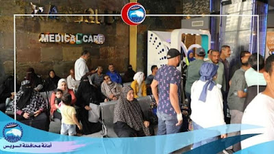 مستقبل وطن ينظم قافلة طبية مجانية بالتعاون مع مستشفى قناة السويس