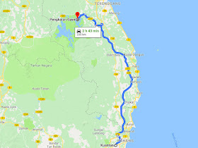 Road Trip from Singapore to Tasik Kenyir Lake with Wheels for Fun