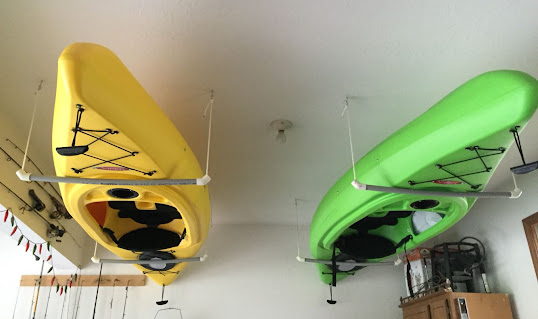 How to safely store a kayak