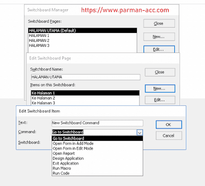 Switchboard manager item