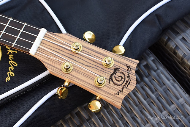 Snail UKT-528 Ukulele headstock