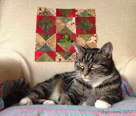 Part 4 - Bonnie Hunter's Easy Street Quilt with Cat