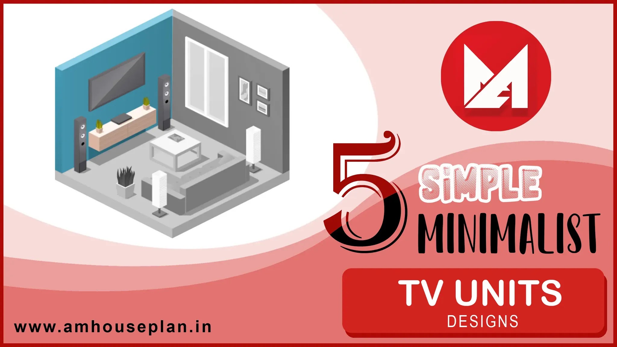 5 Simple minimalist tv unit designs ideas