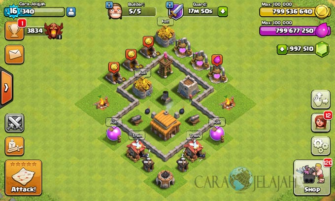 Desain Base Town Hall 3 Terbaik Dan Terbaru Clash Of Clans 20