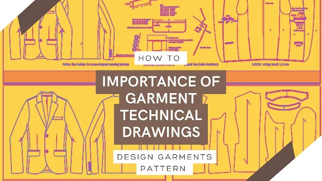 Importance of Garment Technical Drawings Elements and Ideas