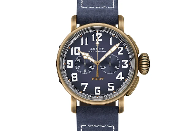 Zenith Pilot Type 20 Extra Special Chronograph Bronze Blue Dial