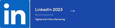LinkedIn banner for Billy Kasis Digital Marketing and Brand