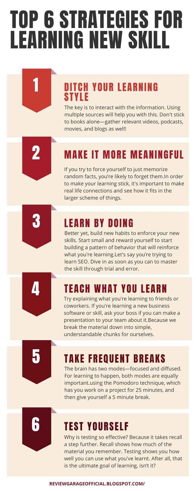 6 ways to learn new skill