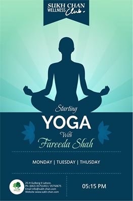 YOGA WITH FARIDA SHAH