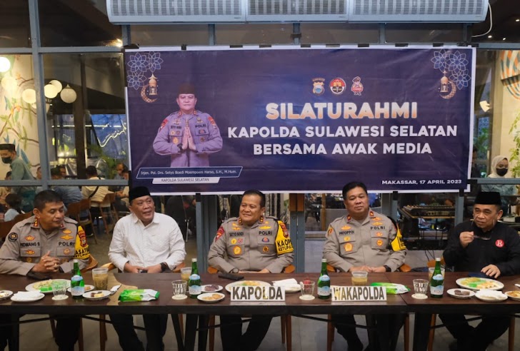 INILAH Kapolda Sulsel, Utamakan Kebersamaan Melalui Bukber Dengan Awak Media