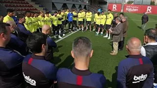 Barca 'defend the health of the players' over La Liga's protocol of retraining