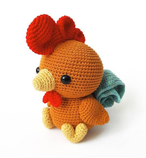 PATRON GRATIS GALLO AMIGURUMI 34553