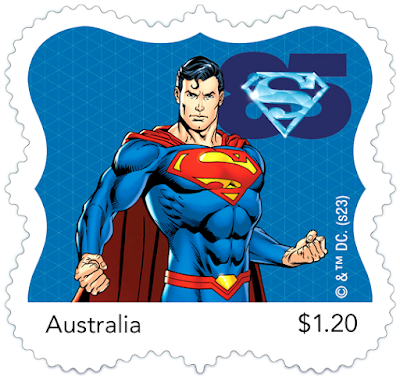 2023 Australia Post : Superman 85th Anniversary Stamp