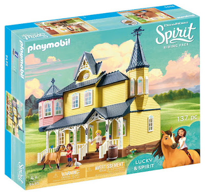 PLAYMOBIL : DreamWorks - Spirit Riding Free 9475 Casa de Lucky  Producto Oficial Septiembre 2018 | Piezas: 137 | Edad: +4 años  COMPRAR ESTE JUGUETE