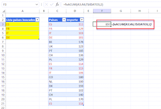 VBA: Función Filter sobre Arrays