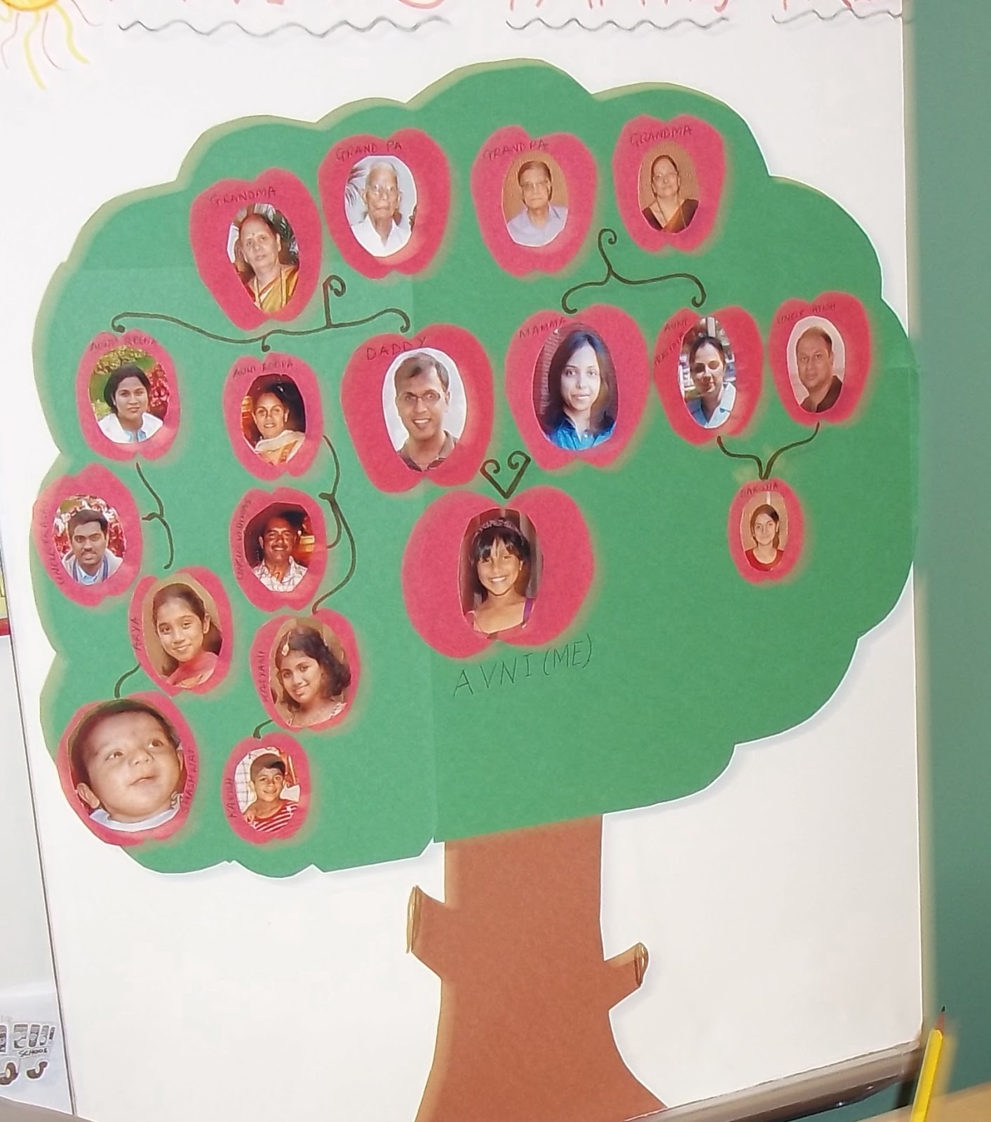 Mrs Farrand s Classroom Family  Tree  Project 